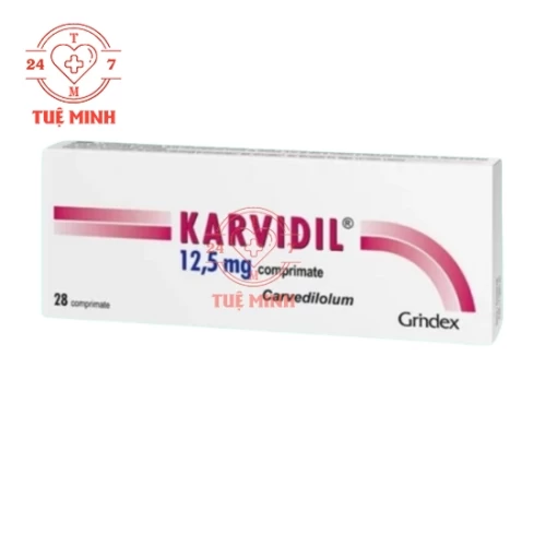 Karvidil 12,5mg - Grindeks