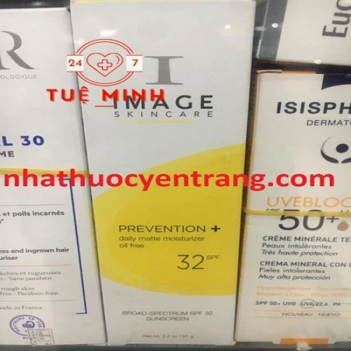 Kem chống nắng cho da dầu image skincare prevention+ spf32+