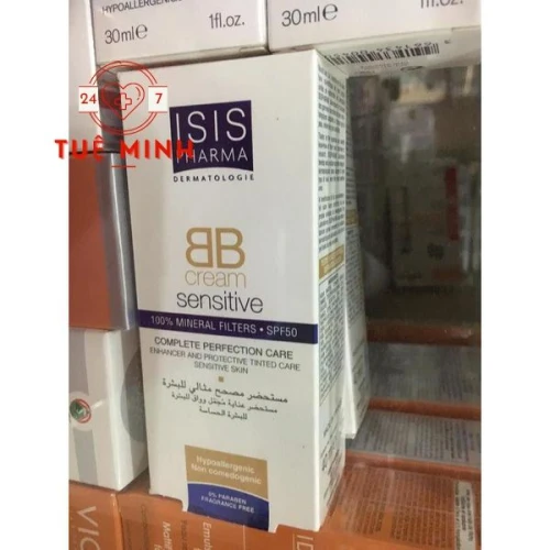 Kem nền trang điểm isis bb cream sensitive