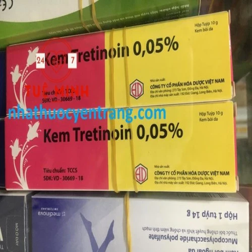 Kem tretinoin 0.05%