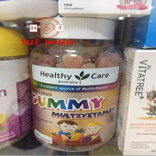 Kẹo mềm vitamin tổng hợp cho bé – gummy multivitamin – 250 viên