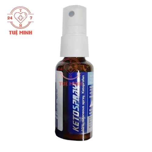 Ketospray Pharbil Waltrop - Thuốc giảm đau, bầm tím, sưng tấy hiệu quả