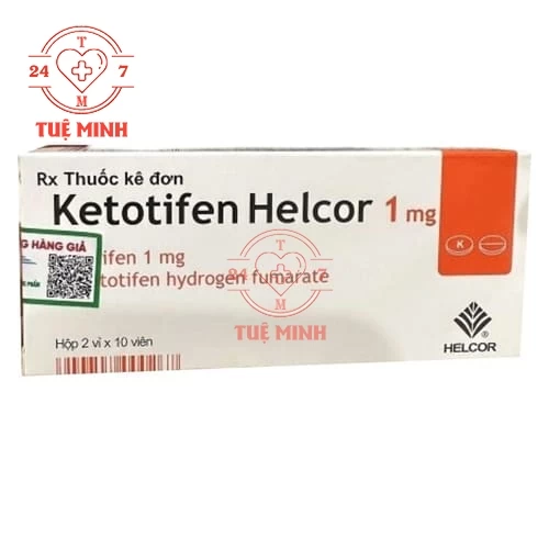 Ketotifen Helcor 1mg - Helcor