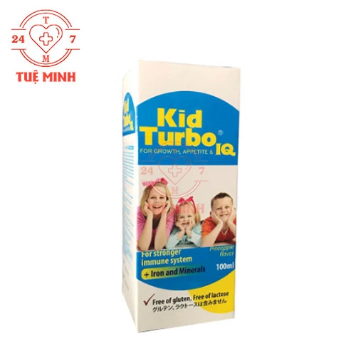 Kid Turbo IQ 100ml - Bổ sung Vitamin, Acid amin và khoáng chất Nhật Bản