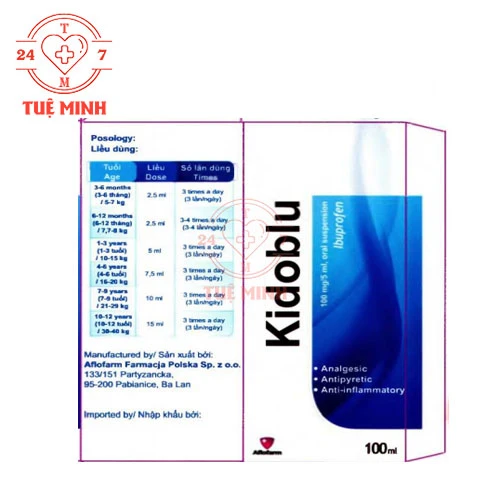 Kidoblu 100ml - Thuốc điều trị đau hiệu quả của Ba Lan