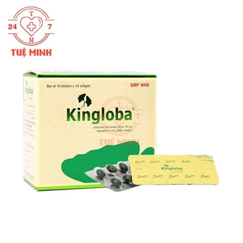 Kingloba 40mg Bidiphar - Thuốc điều trị dấu hiệu thiếu máu não