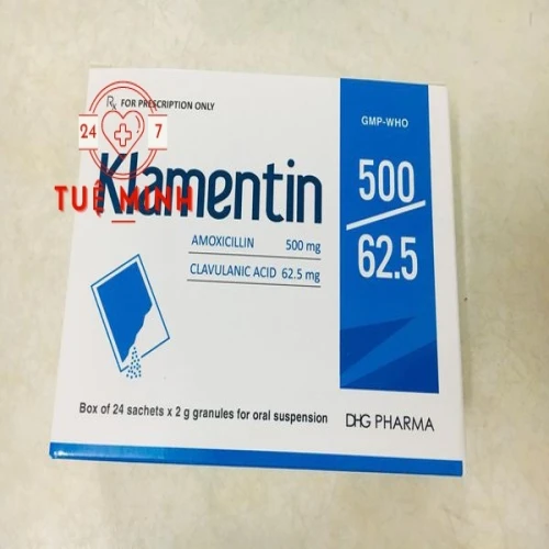 Klamentin 500mg + 62.5mg