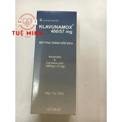 Klavunamox 400/57 mg