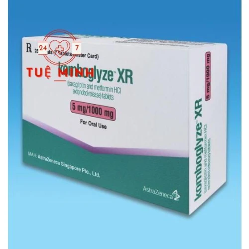 Komboglyze xr tab 5mg/1000mg