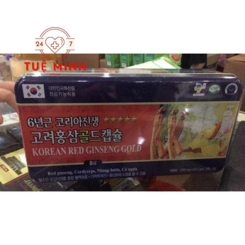 Korean red ginseng gold capsules
