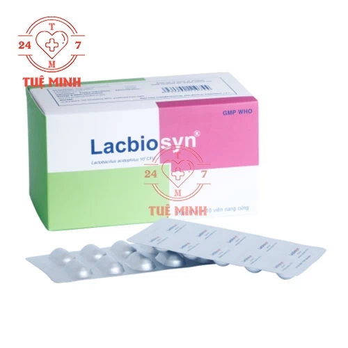 Lacbiosyn Bidiphar (viên) - Bổ sung vi khuẩn có lợi cho đường ruột