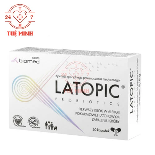 Latopic Probiotics (30 viên) - Viên uống cân bằng hệ vi khuẩn đường ruột