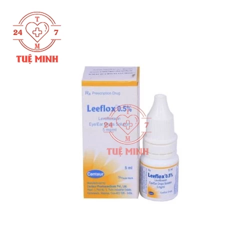 Leeflox 0.5 - Thuốc nhỏ mắt điều trị nhiễm khuẩn