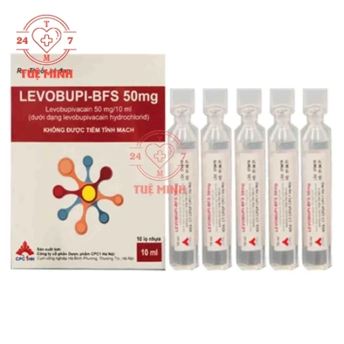 Levobupi-BFS 50mg CPC1HN - Thuốc gây tê, giảm đau