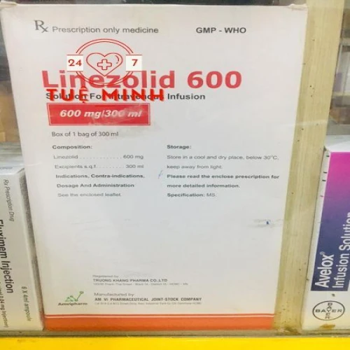 Linezolid 600mg/300ml