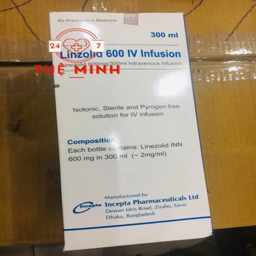 Linzolid 600 mg/300ml