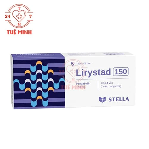 Lirystad 150 Stella- Thuốc điều trị đau thần kinh ngoại vi