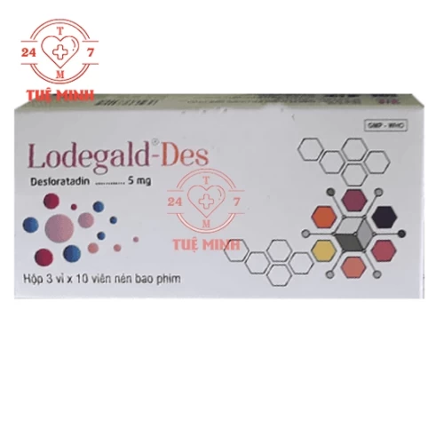 Lodegald-Des - Thuốc điều trị mày đay, viêm mũi dị ứng hiệu quả