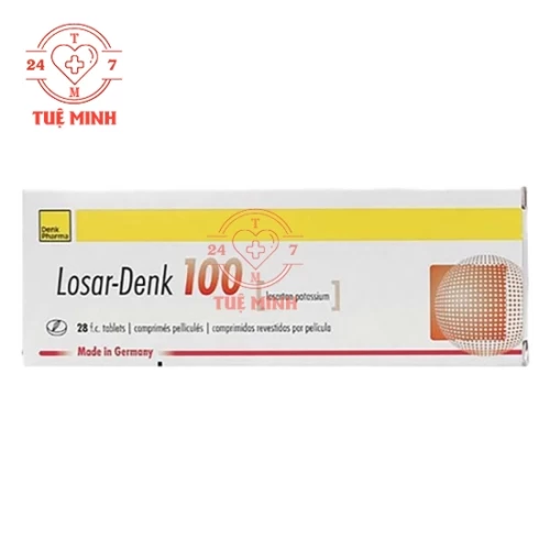 Losar-Denk 100 - Thuốc điều trị tăng huyết áp hiệu quả