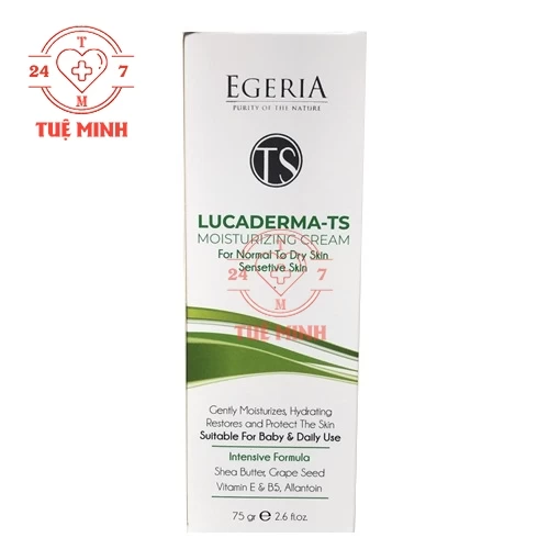 Egeria Lucaderma-TS 75gr - Kem dưỡng ẩm, làm đẹp da của Thổ Nhĩ Kỳ