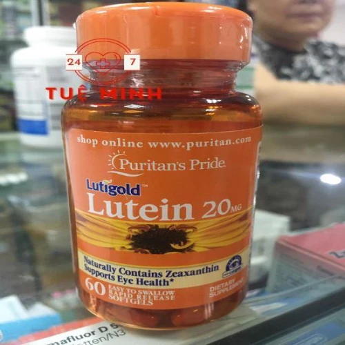 Lutigold lutein 20mg 60 viên