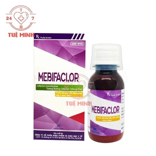 Mebifaclor 125mg/5ml - Cefaclor 125mg Mebiphar