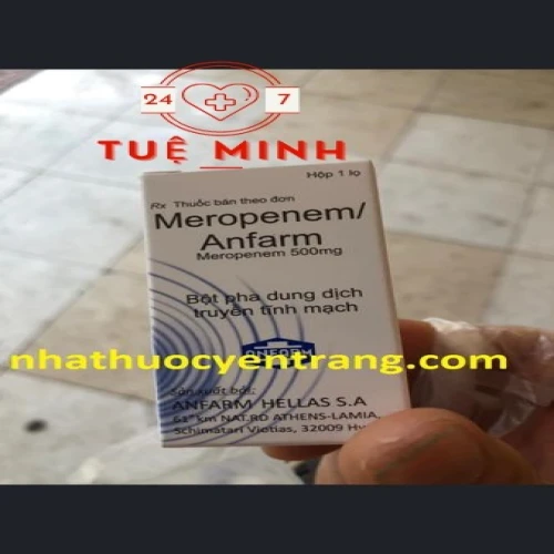 Meropenem anfarm 500mg