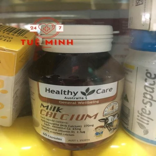 Milk calcium healthy care 60 viên