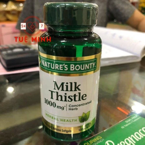 Milk thistle 1000mg natures bounty