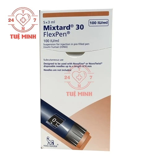 Mixtard 30 flexpen 100iu
