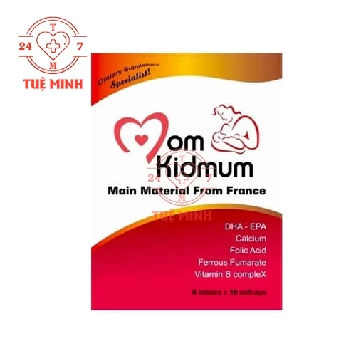 Mom Kidmum Viphaco - Bổ sung các vitamin và khoáng chất cho cơ thể