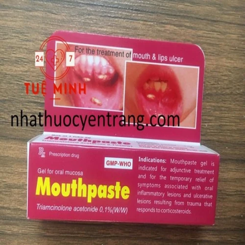 Mouthpaste gel