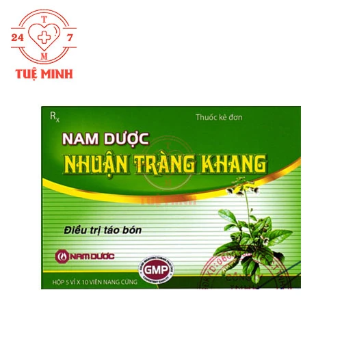 Nam Dược nhuận tràng khang - Hỗ trợ điều trị táo bón hiệu quả