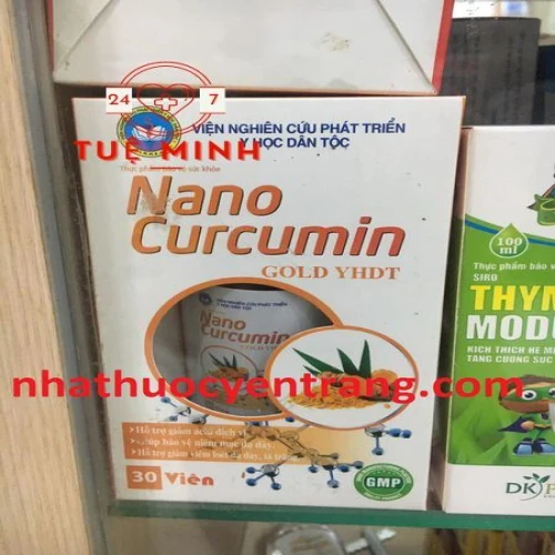 Nano curcumin gold yhdt