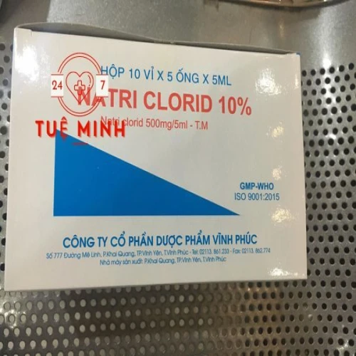 Natri clorid 10% 5ml