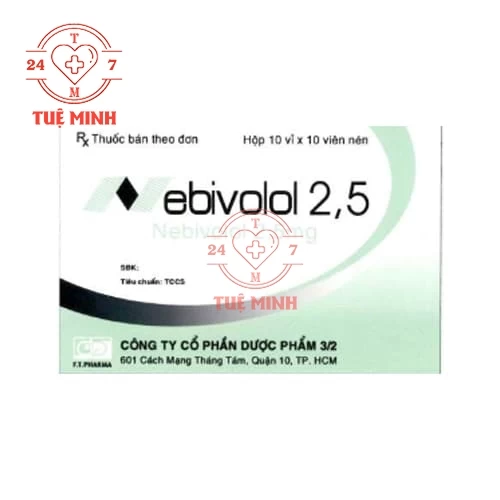 Nebivolol 2,5 F.T.Pharma