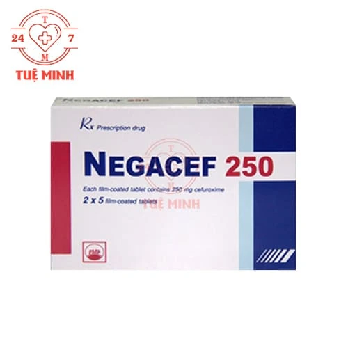 Negacef 250 Pymepharco - Thuốc điều trị nhiễm khuẩn