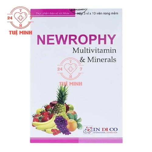  NEWROPHY - Hỗ trợ bổ sung vitamin và khoáng chất cho cơ thể