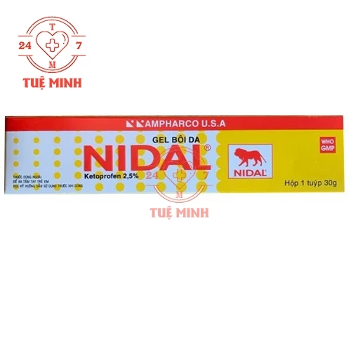 Nidal gel 30g (10 hộp)