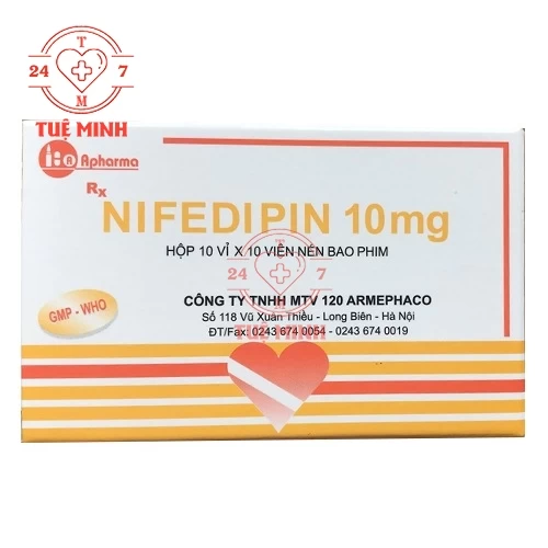 Nifedipin 10mg