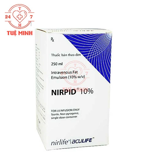 Nirpid 10% - Thuốc bổ sung năng lượng và các acid béo 