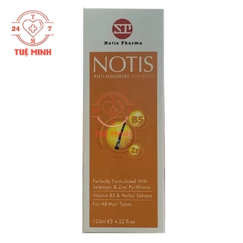 Notis Anti-Dandruff Shampoo 125ml