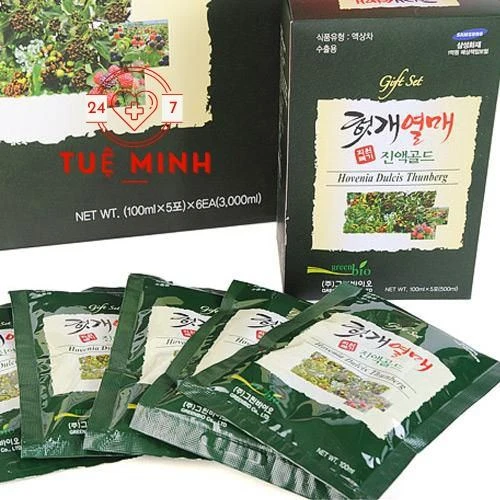 Nước vạn thọ hovenia dulcis thunberg giải rượu