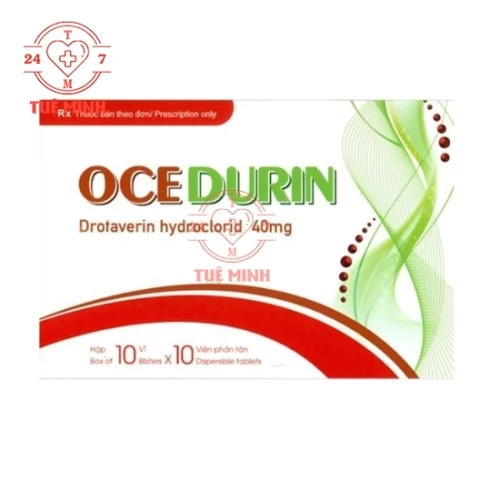 Ocedurin 40mg Hóa Dược - Thuốc giảm triệu chứg co thắt hiệu quả