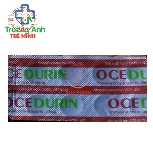 Ocedurin 40mg Hóa Dược - Thuốc giảm triệu chứg co thắt hiệu quả