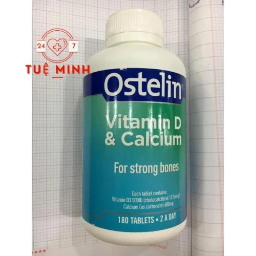 Ostelin calcium 180 viên