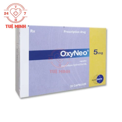 OxyNeo 5mg - Thuốc giảm đau từ trung bình tới nặng