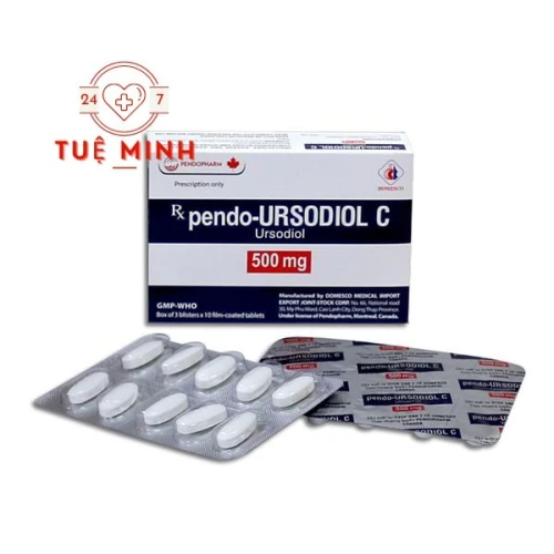 Pendo ursodiol c 500mg