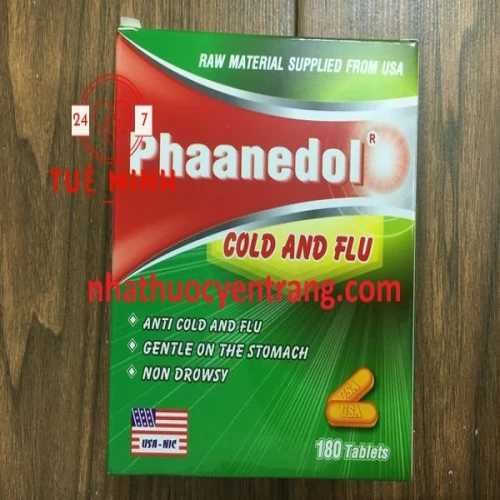 Phaanedol cảm cúm