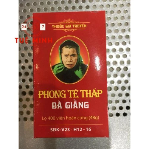 Phong tê thấp bà giằng (400 viên)